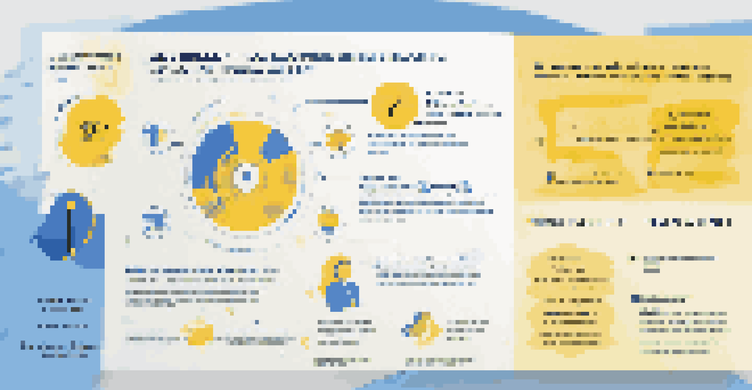A training program flyer design focused on enhancing data literacy with colorful and modern aesthetics.