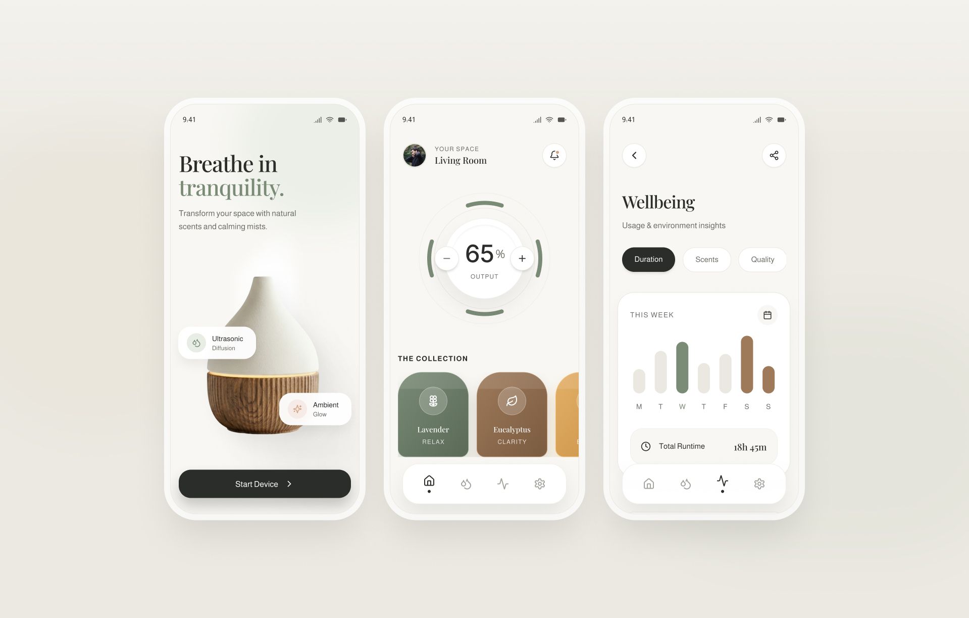 Breathe in tranquility: A Smart Wellness Concept