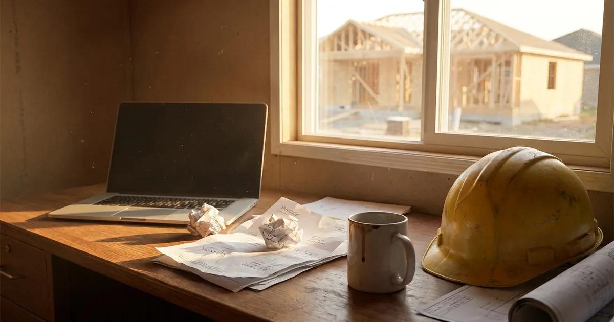 Construction invoice template