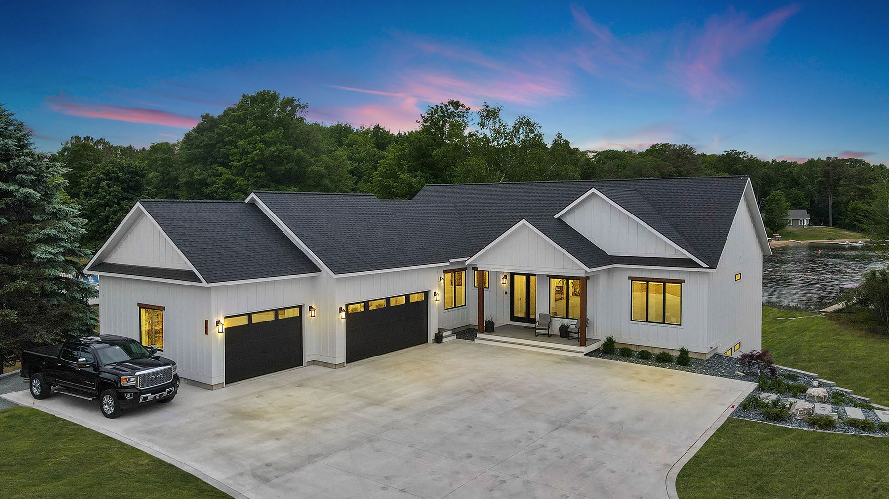 Custom Home built by Waldecker Homes