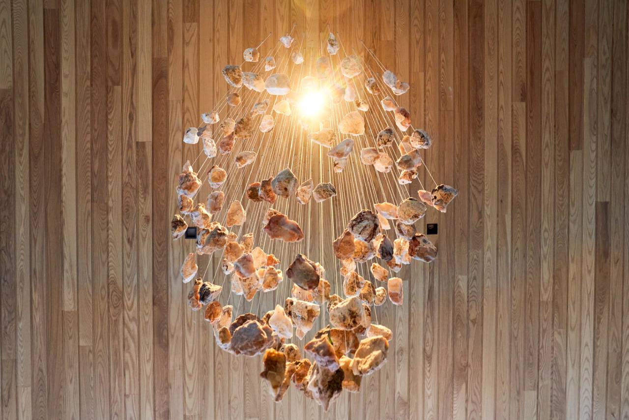 ULUM Moab by Under Canvas - Chandelier