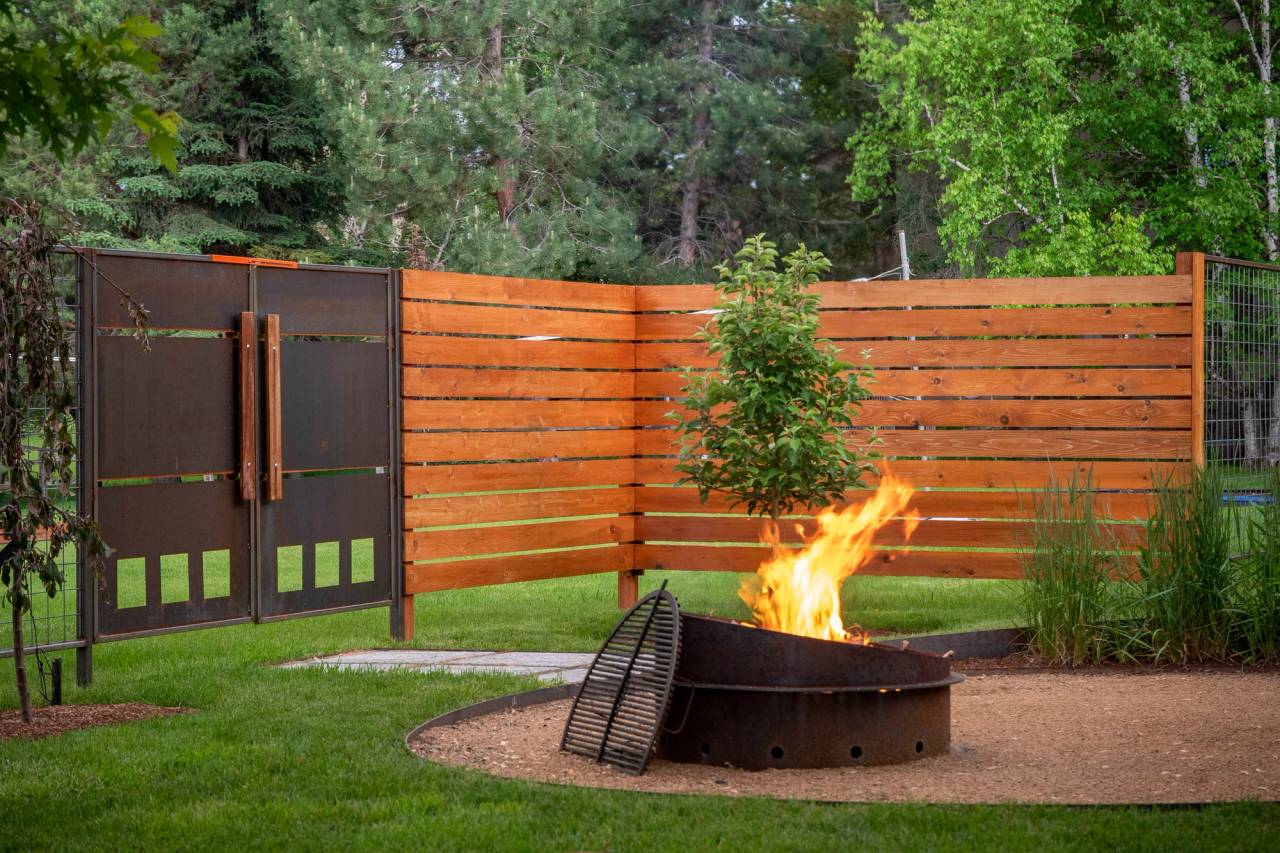 Firepit / Landscape - Bozeman, Montana
