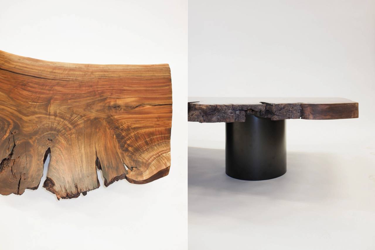 Slab coffee table
