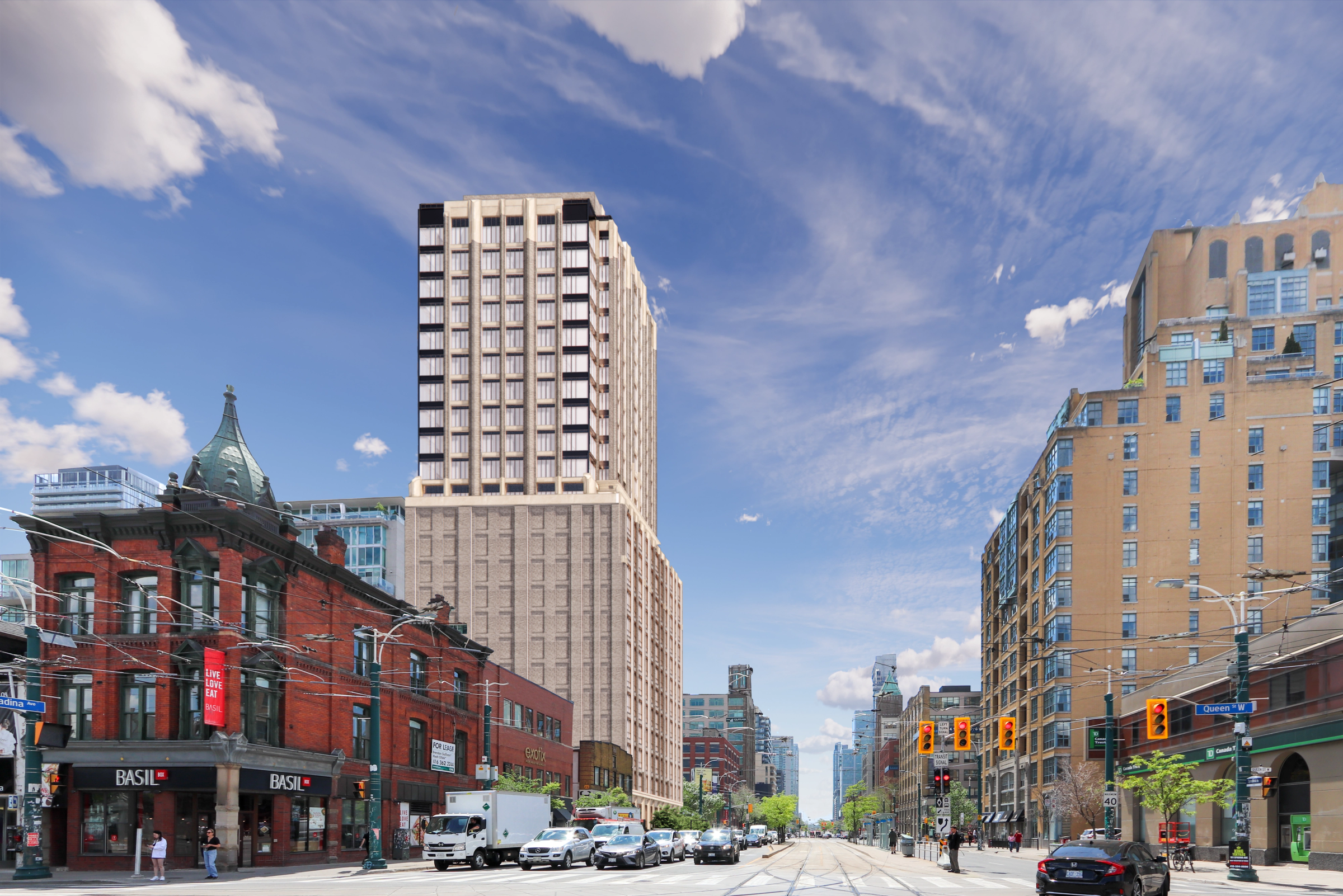 Rendering of 147 Spadina Avenue 