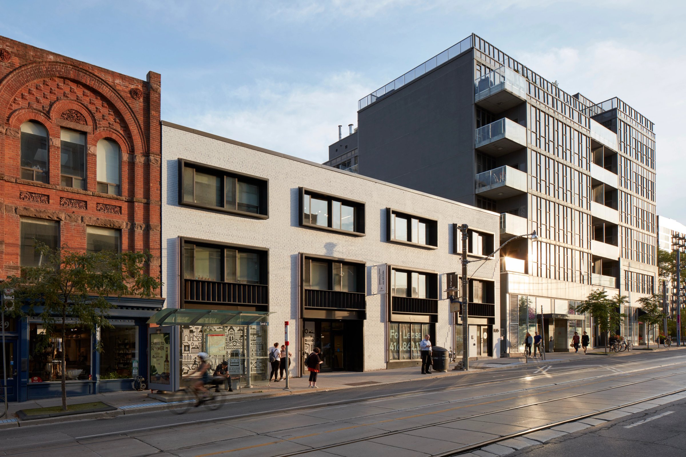 Exterior image of 635 Queen East