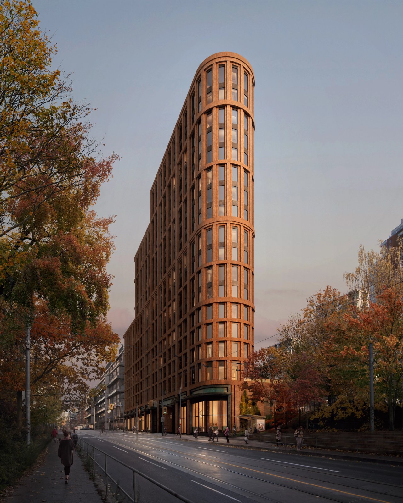 Render of 1071 King West by Secchi Smith