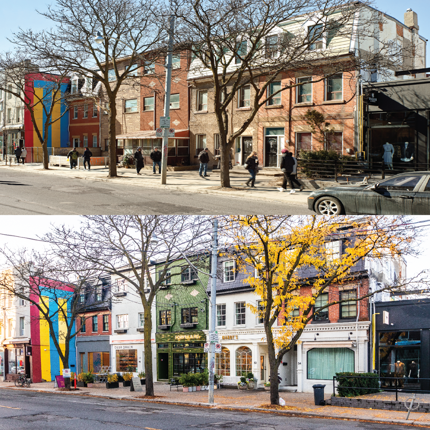 46-54 Ossington Before & After