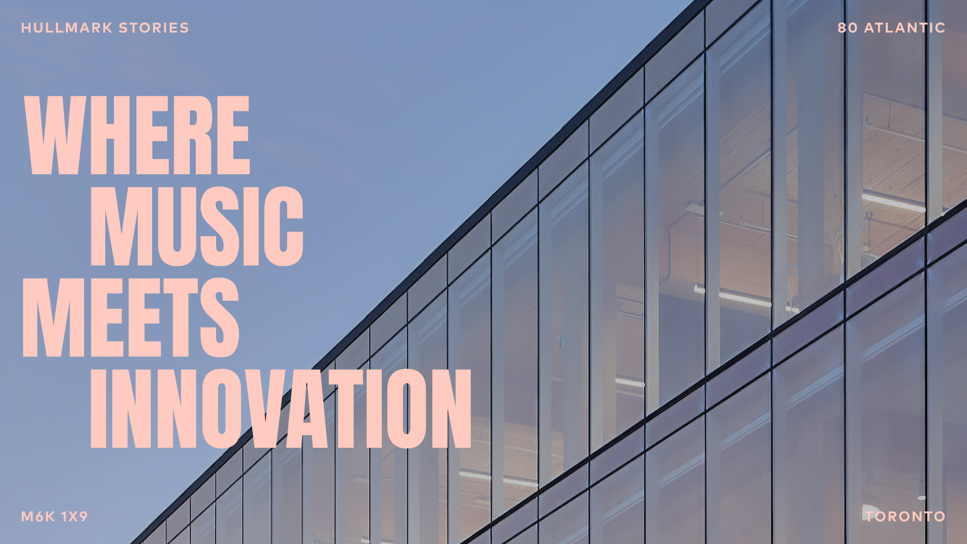 Title card: Where Music Meets Innovation, 80 Atlantic