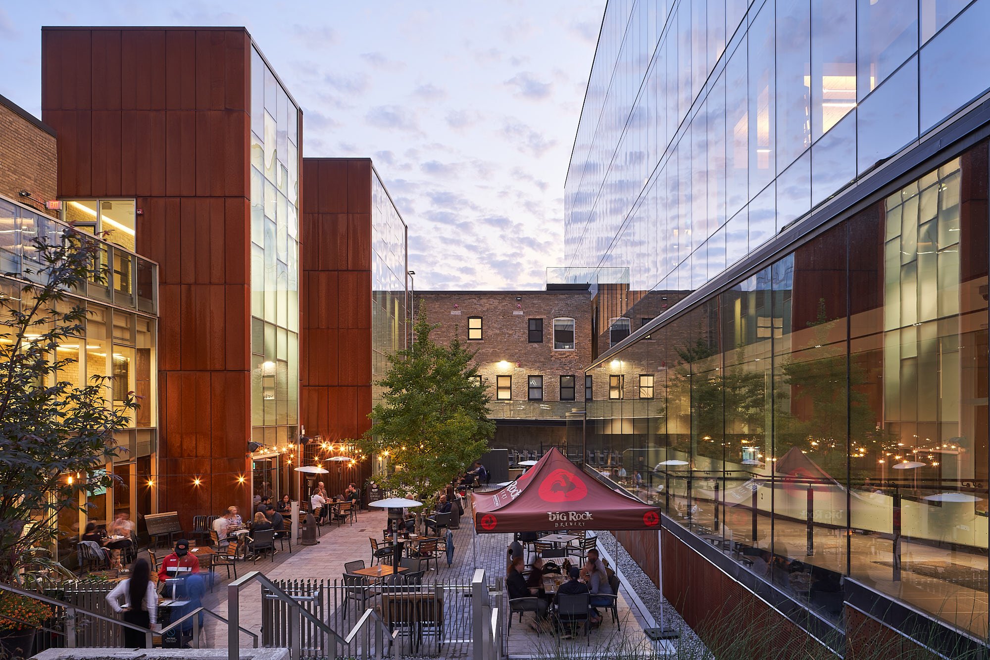The Courtyard at 60-80 Atlantic by DoubleSpace Photography