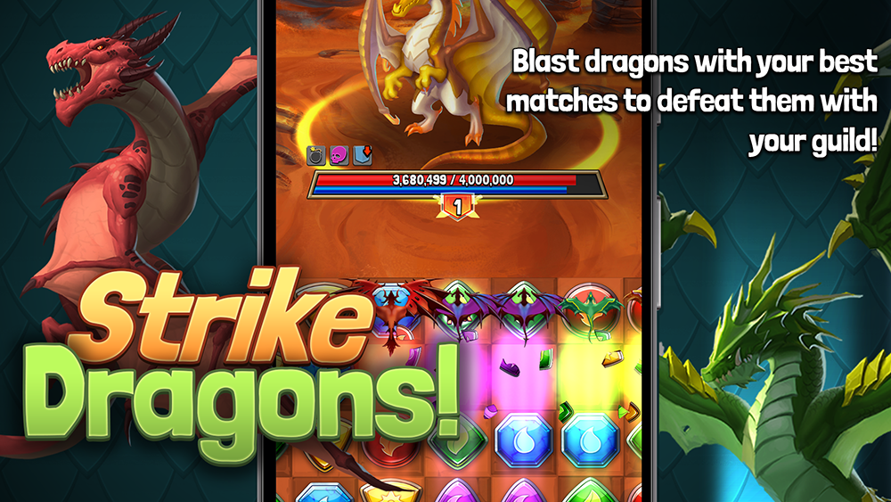 Dragon Strike: Puzzle RPG na App Store