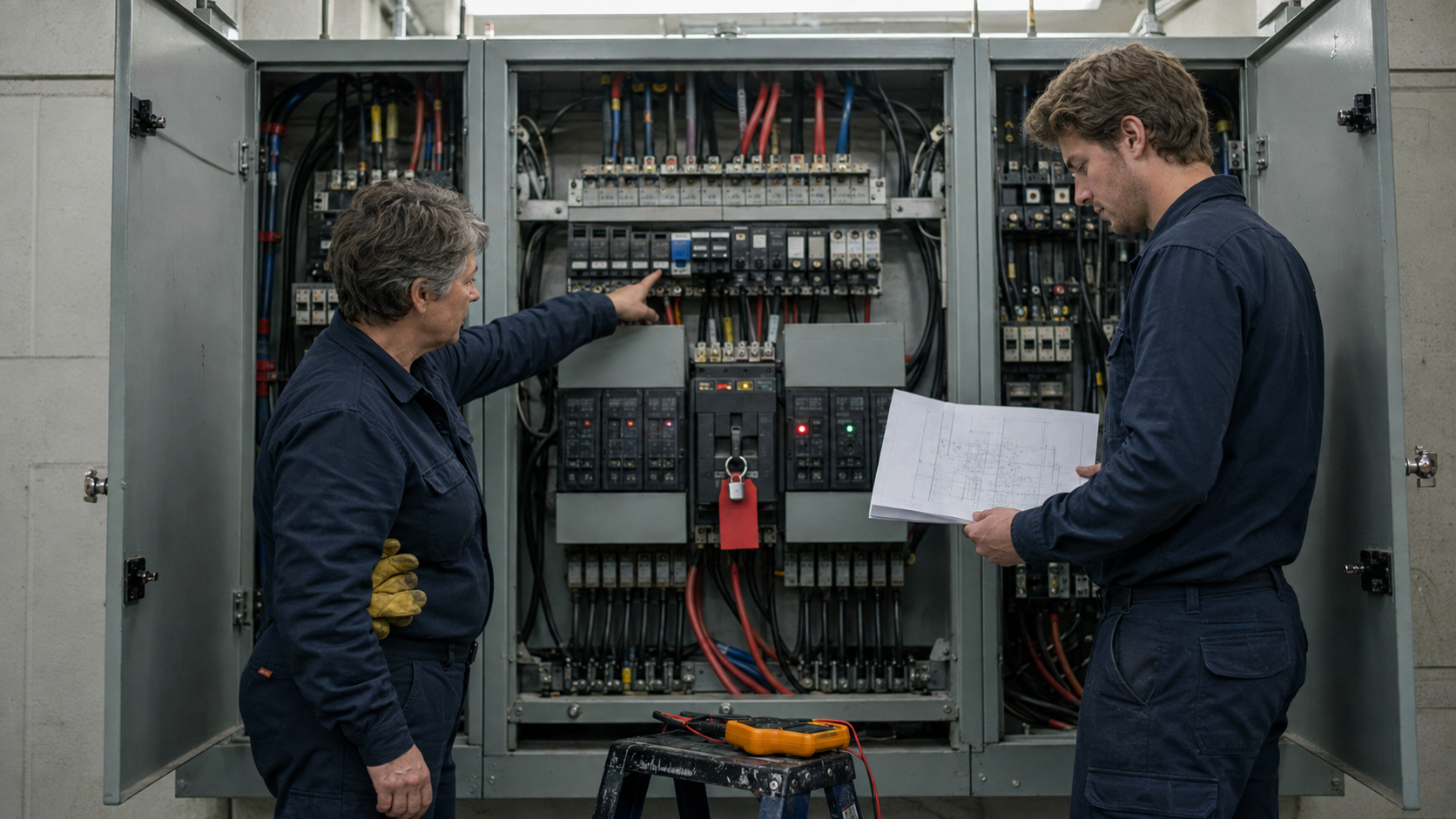 Mantenimiento eléctrico industrial: gestión y control