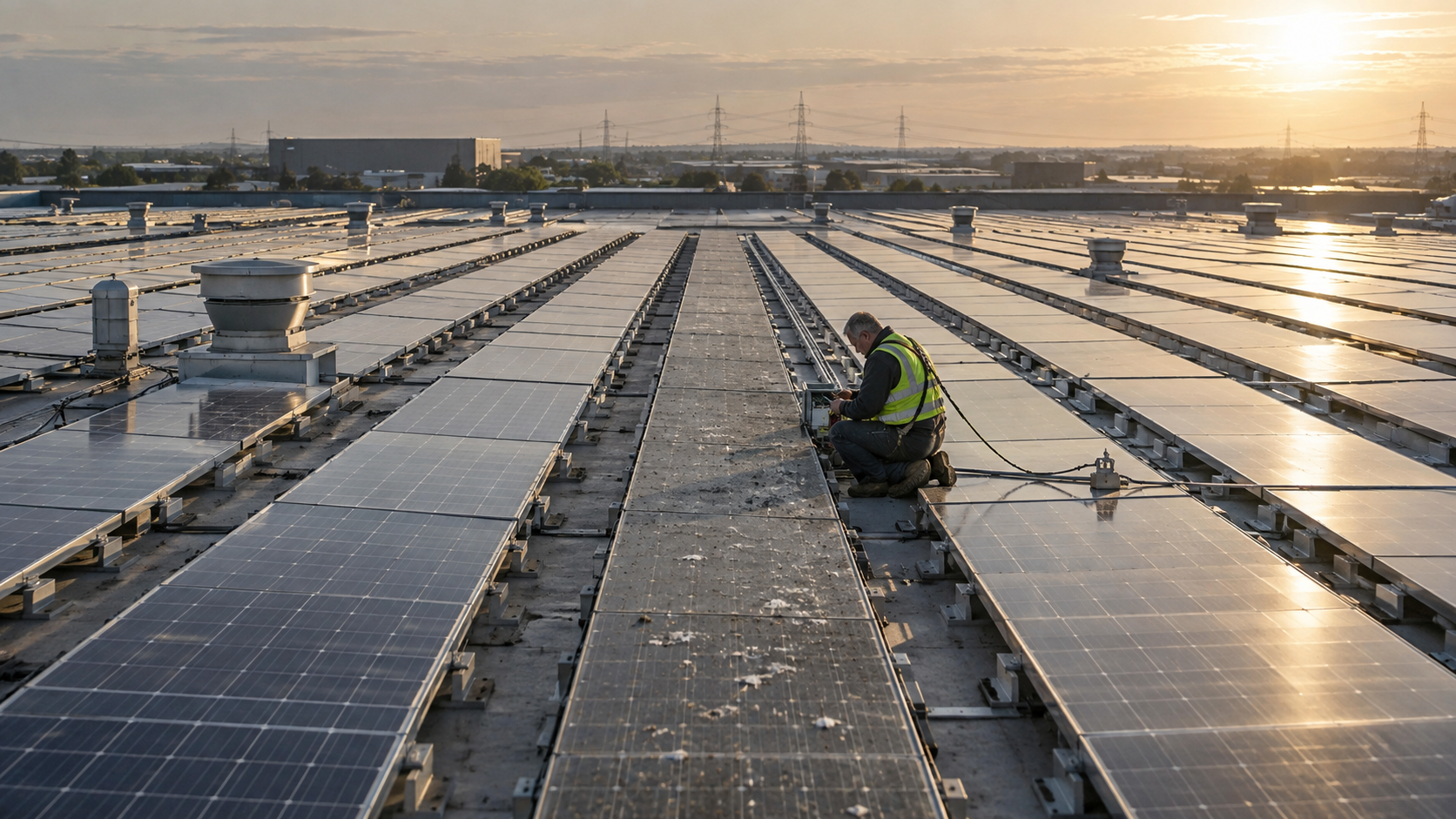 Mantenimiento fotovoltaico industrial: guía de O&M