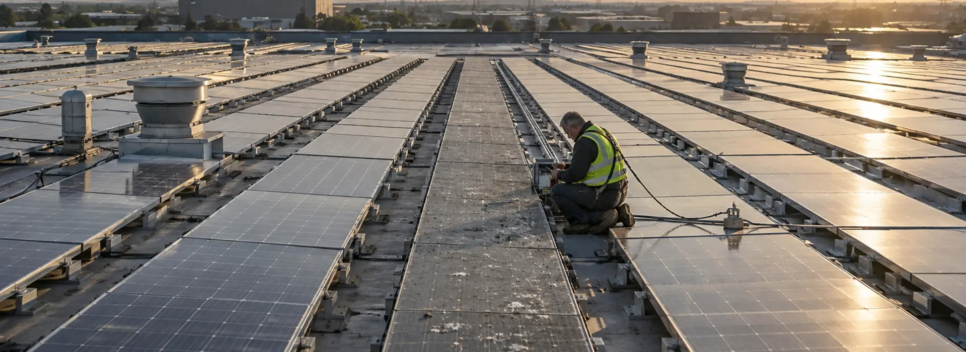 Mantenimiento fotovoltaico industrial: guía de O&M