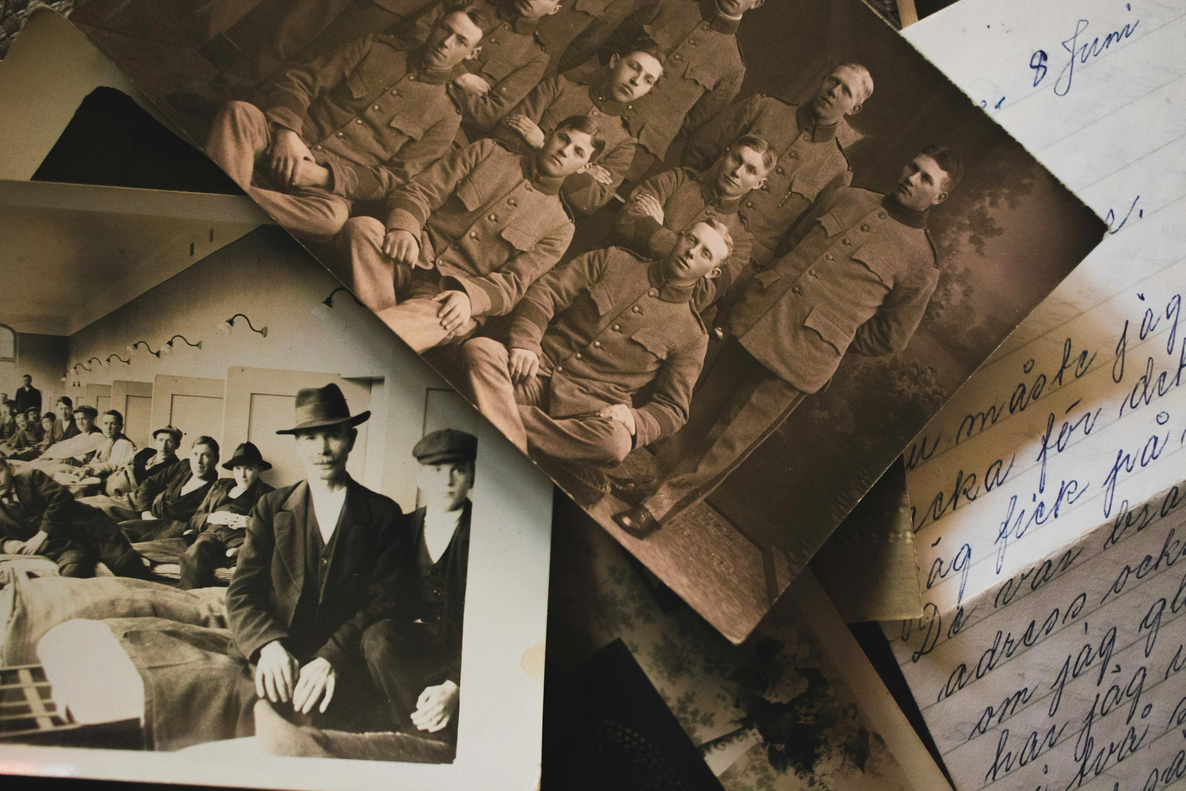 Pictures and memories from a memoir collection