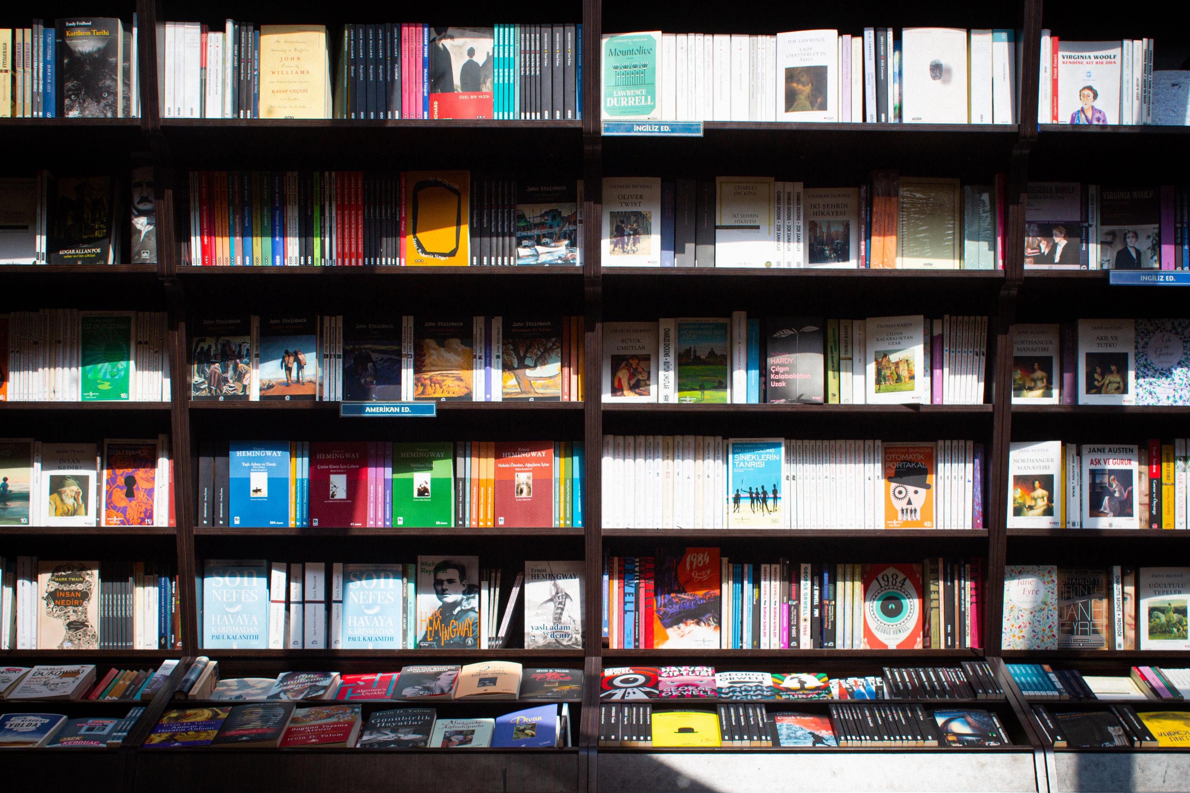 Books published in a shop