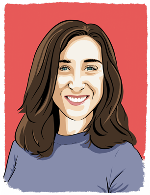 Illustration of Anna Murveit