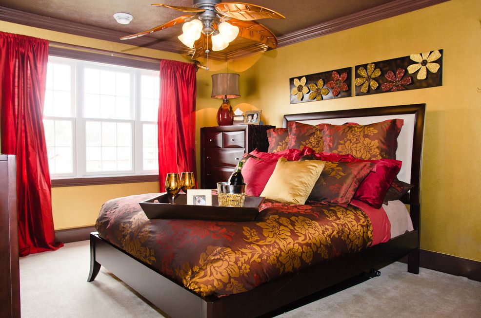 Gold Bedroom