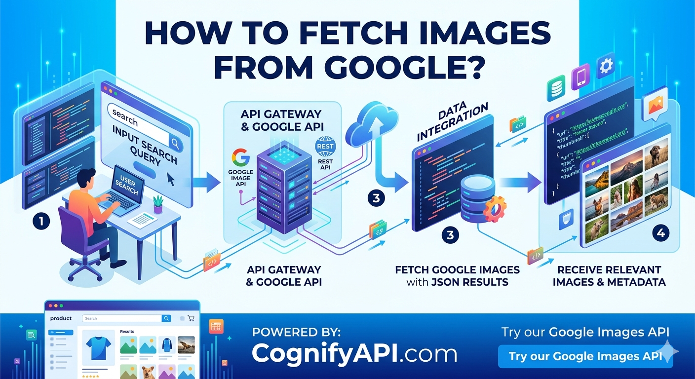 How to Fetch Images from Google?