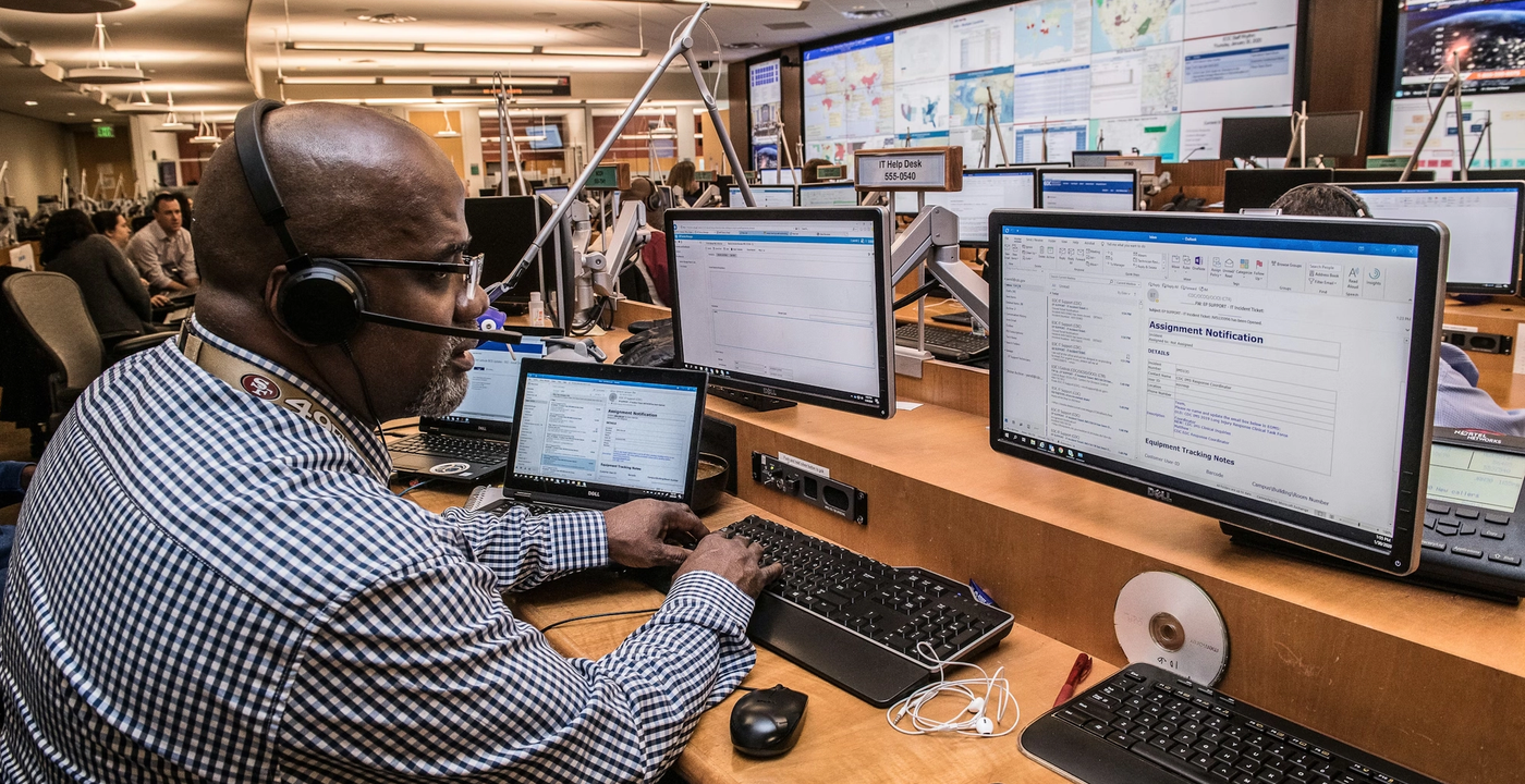 The Manual Middle: Why Facilities Helpdesks Become Bottlenecks (And How AI-Native Execution Fixes It)