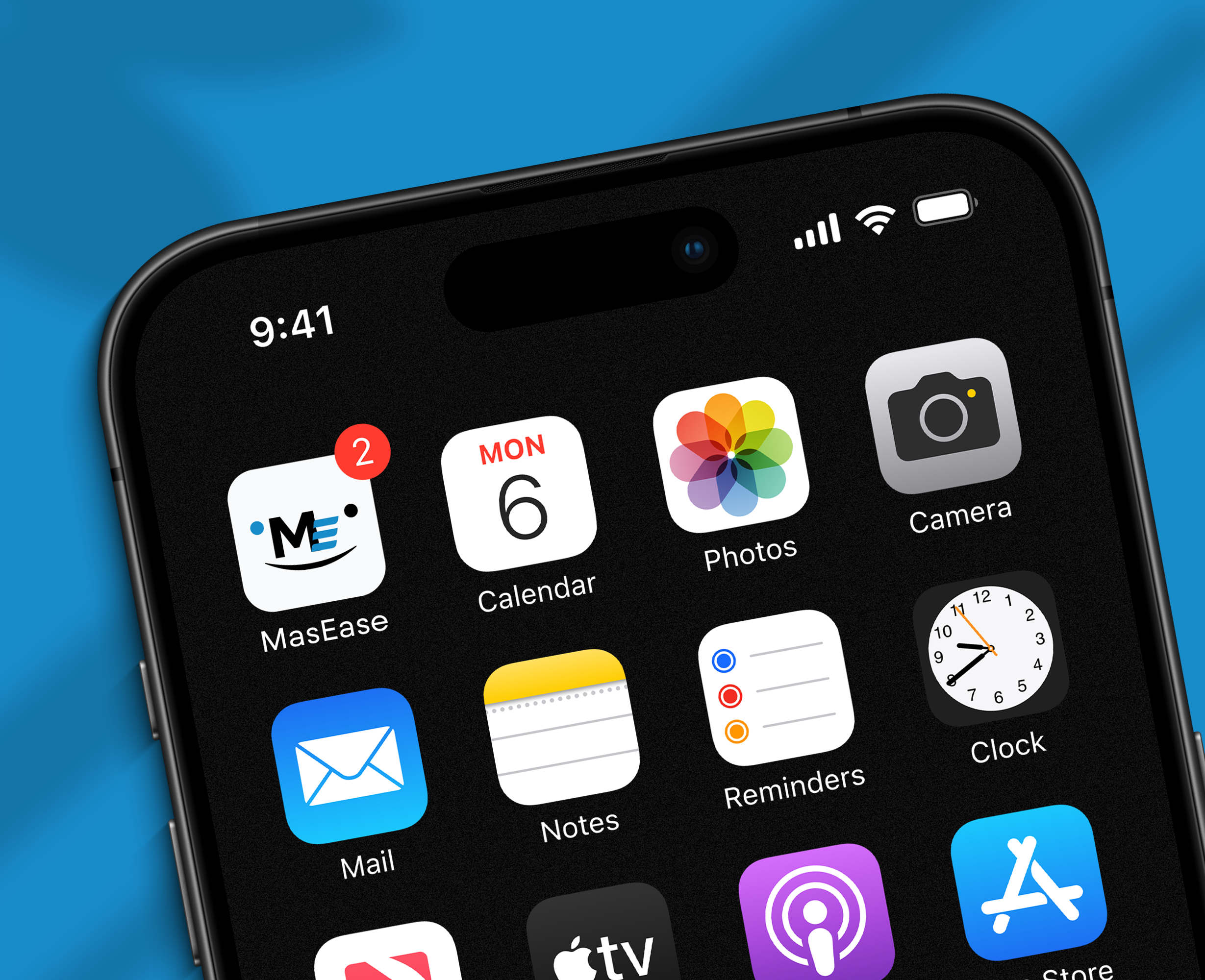 MasEase Inbox mockup