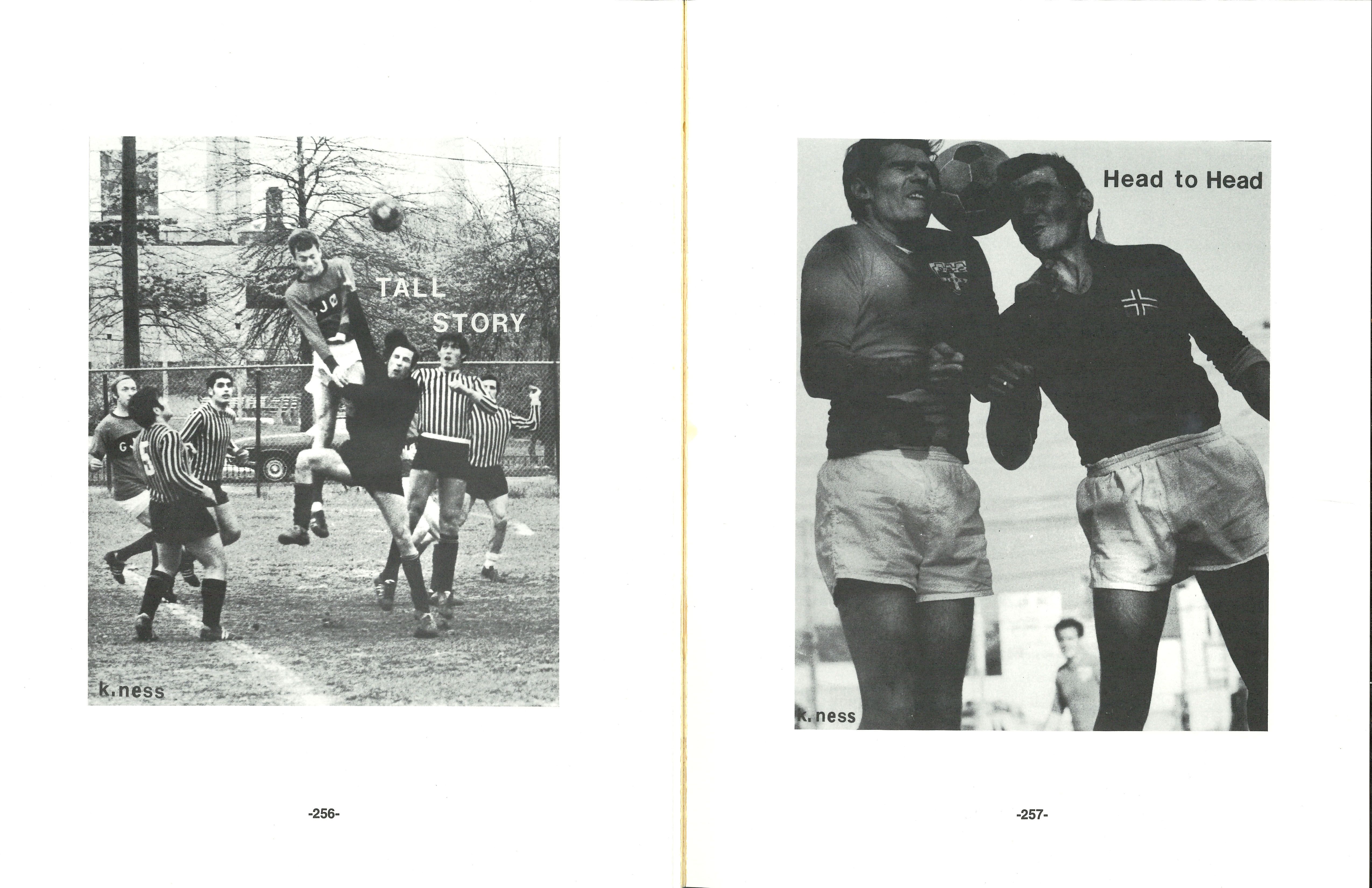 Archival image from Gjøa soccer club history