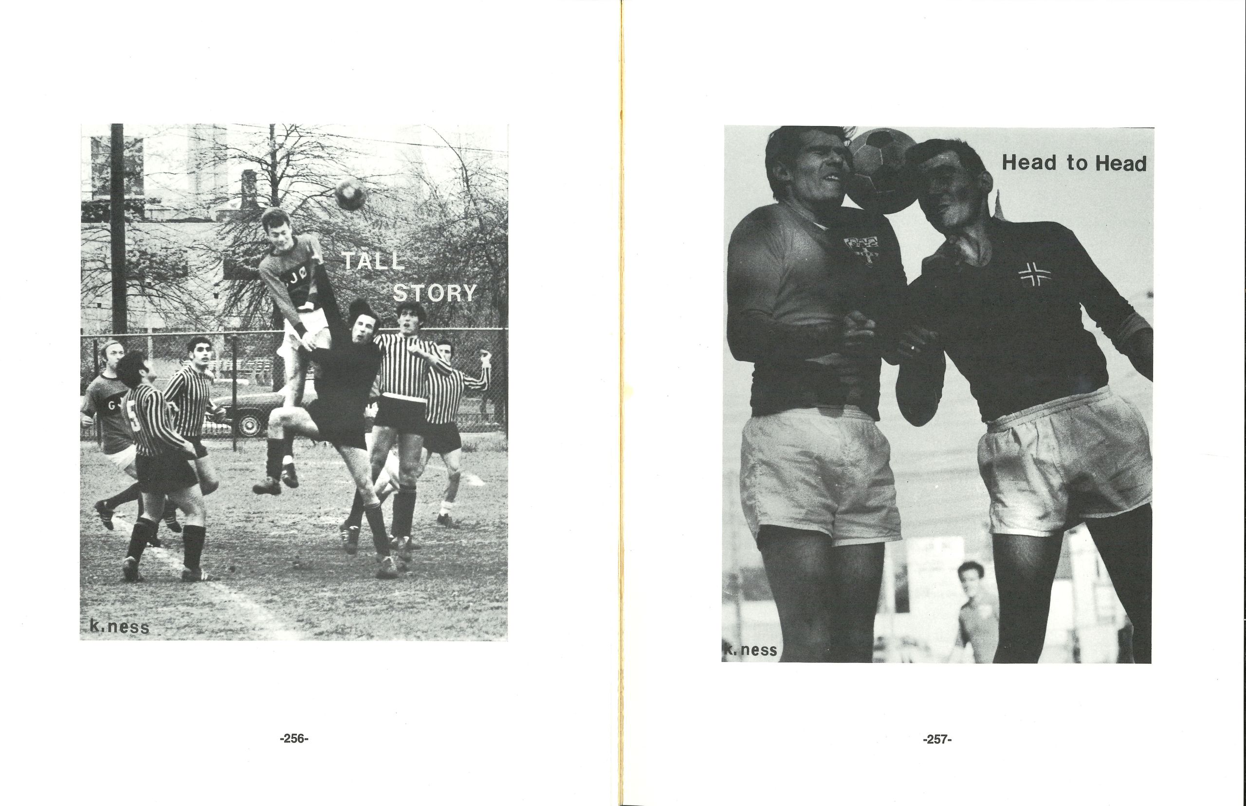 Archival image from Gjøa soccer club history