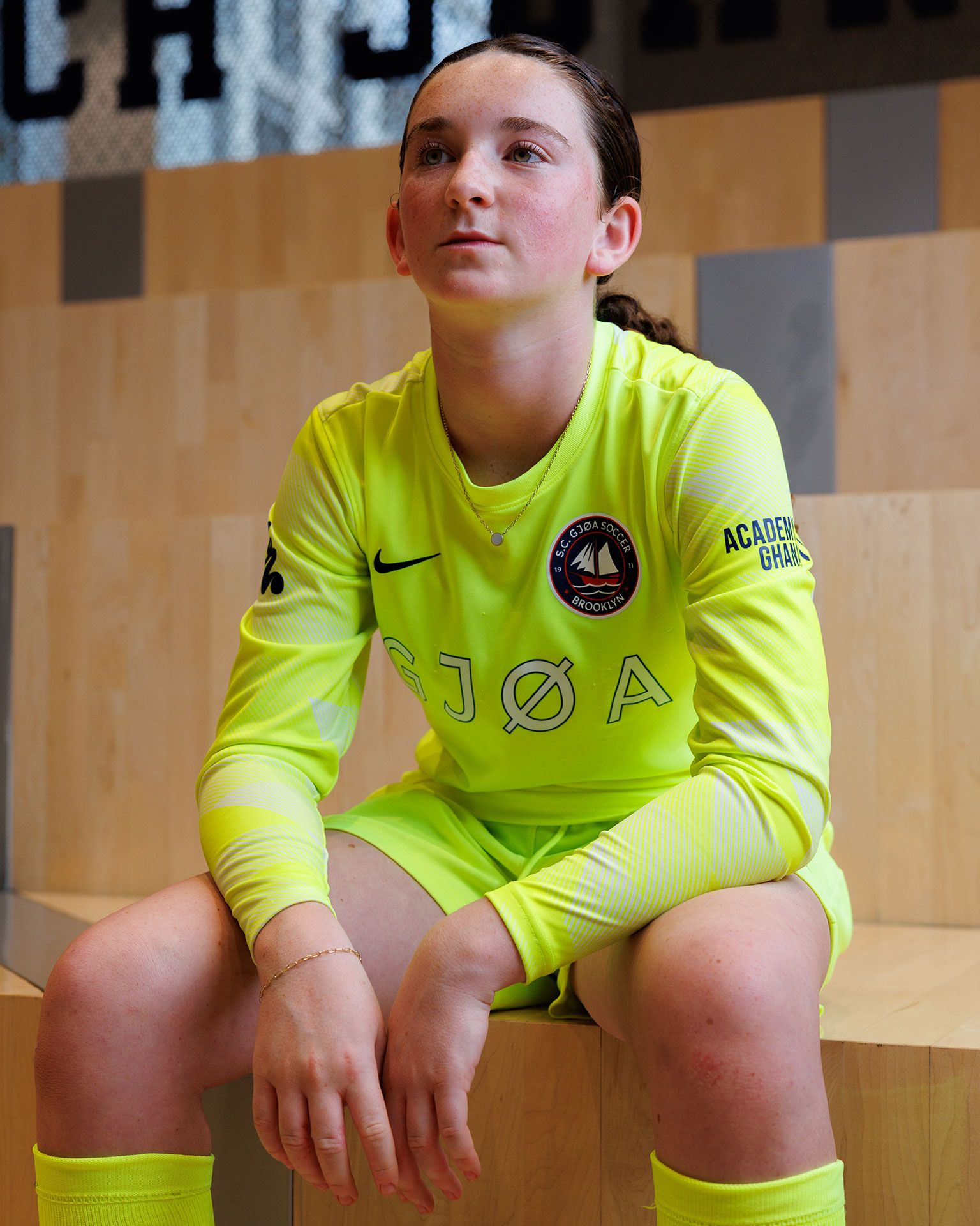 Gjøa club identity, flag and kit