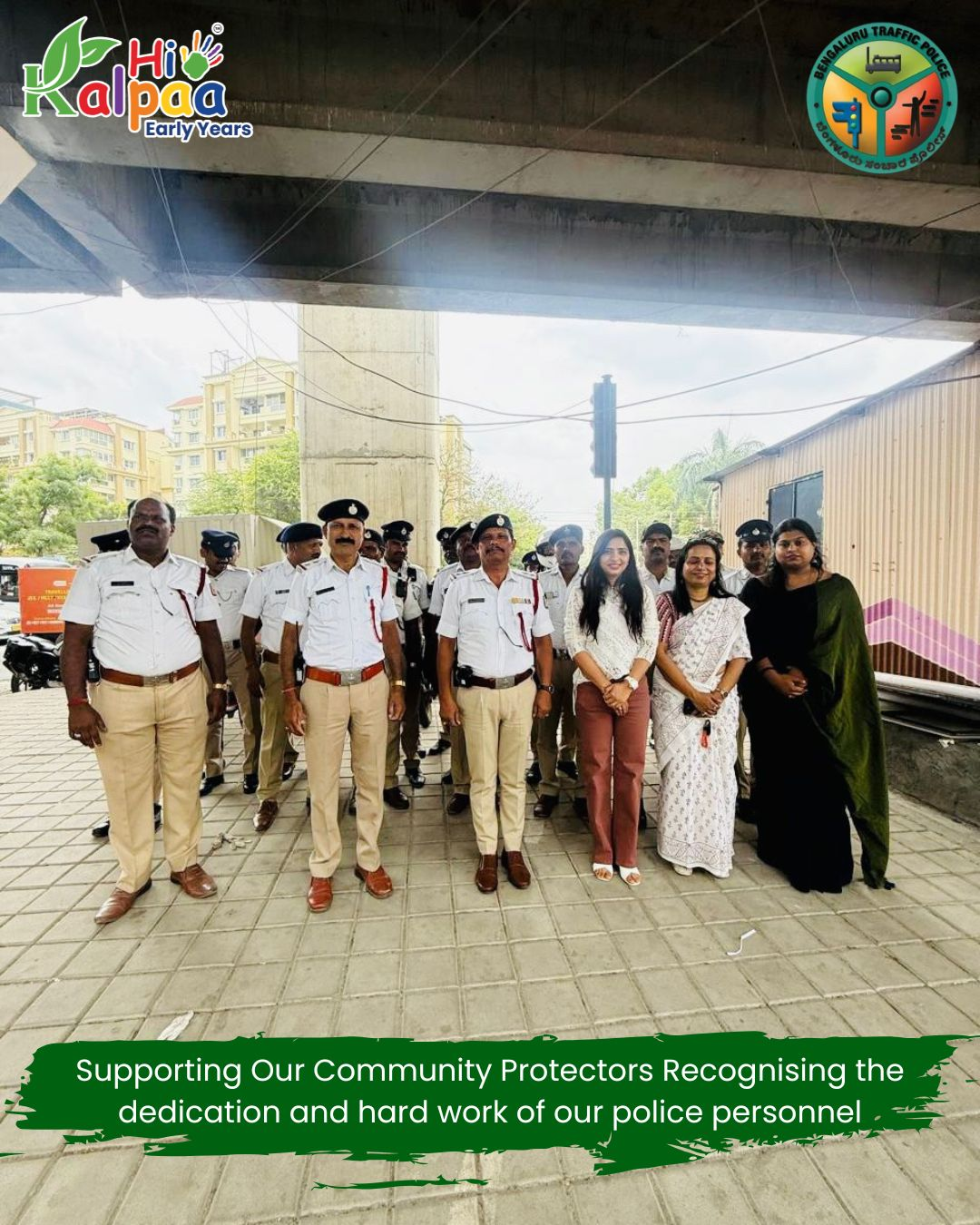 CSR Activity: Traffic Police Station Jacket Distribution