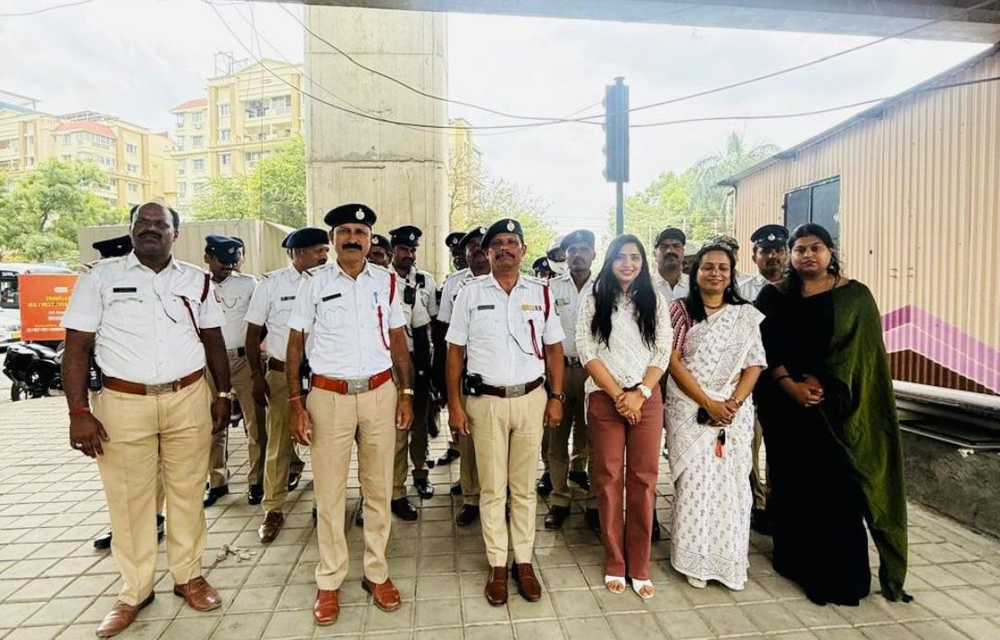 CSR Activity: Traffic Police Station Jacket Distribution