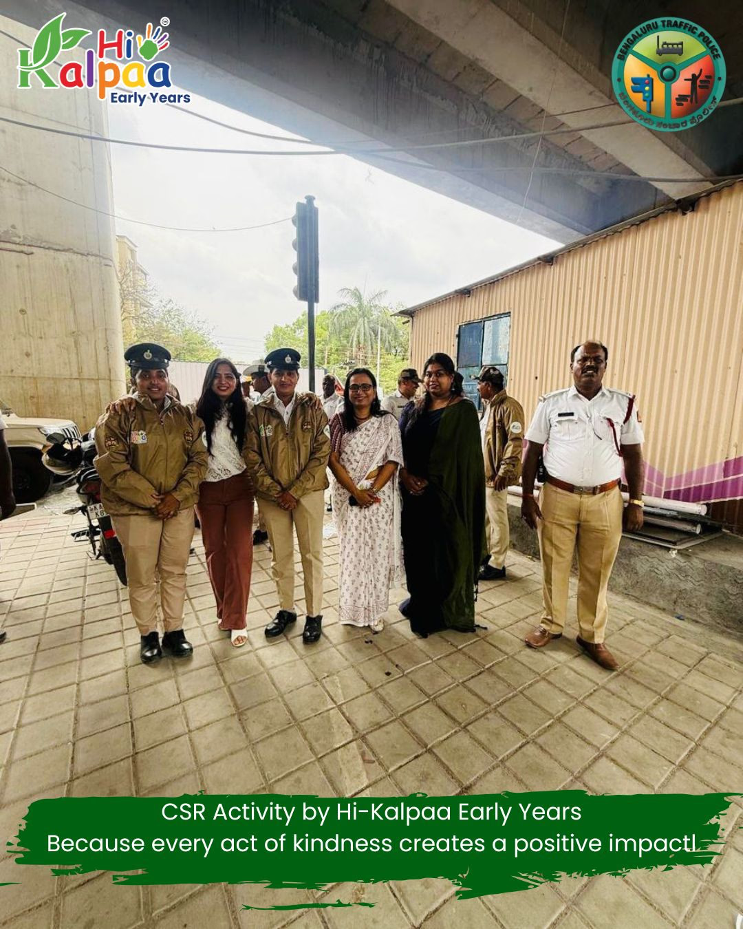 CSR Activity: Traffic Police Station Jacket Distribution