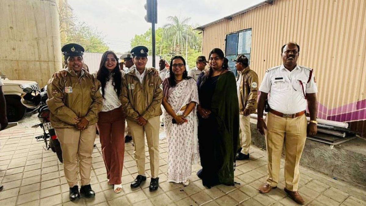CSR Activity: Traffic Police Station Jacket Distribution