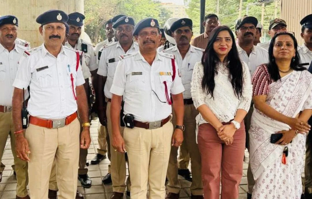 CSR Activity: Traffic Police Station Jacket Distribution