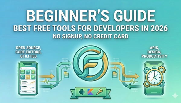 Best Free Tools for Developers in 2026 — No Signup, No Credit Card
