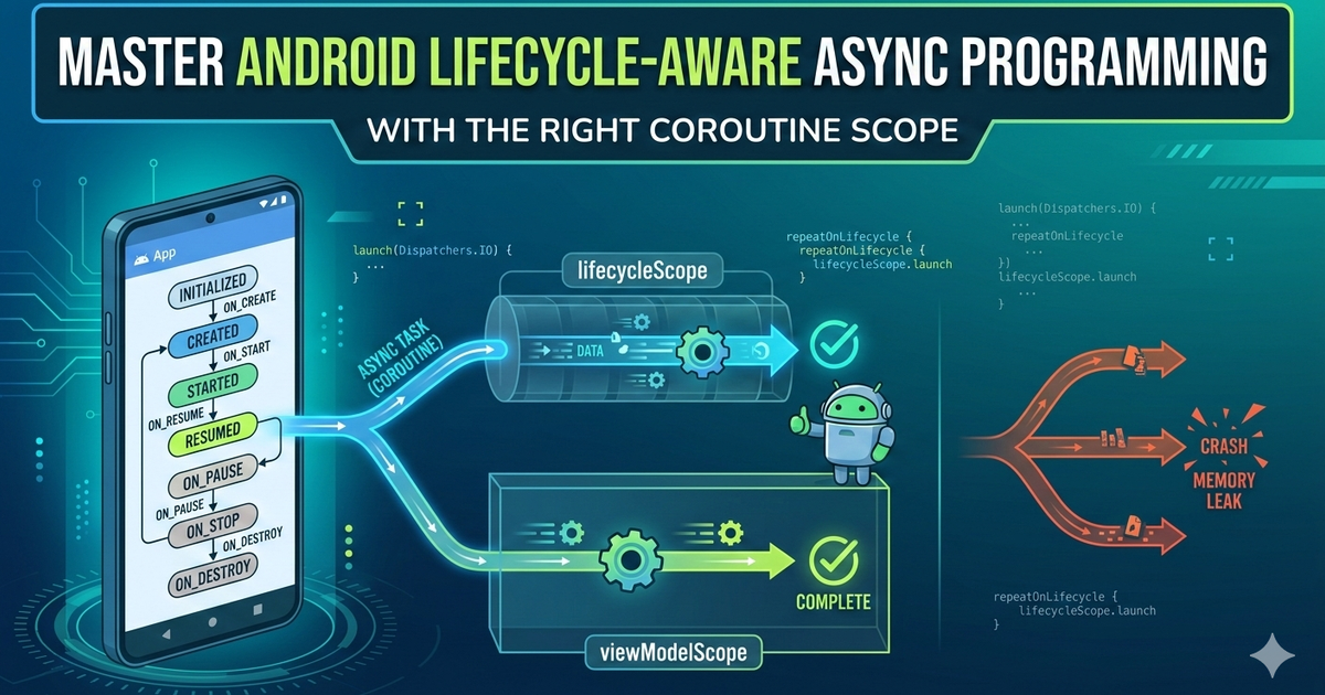 Master Android Lifecycle-Aware Async Programming