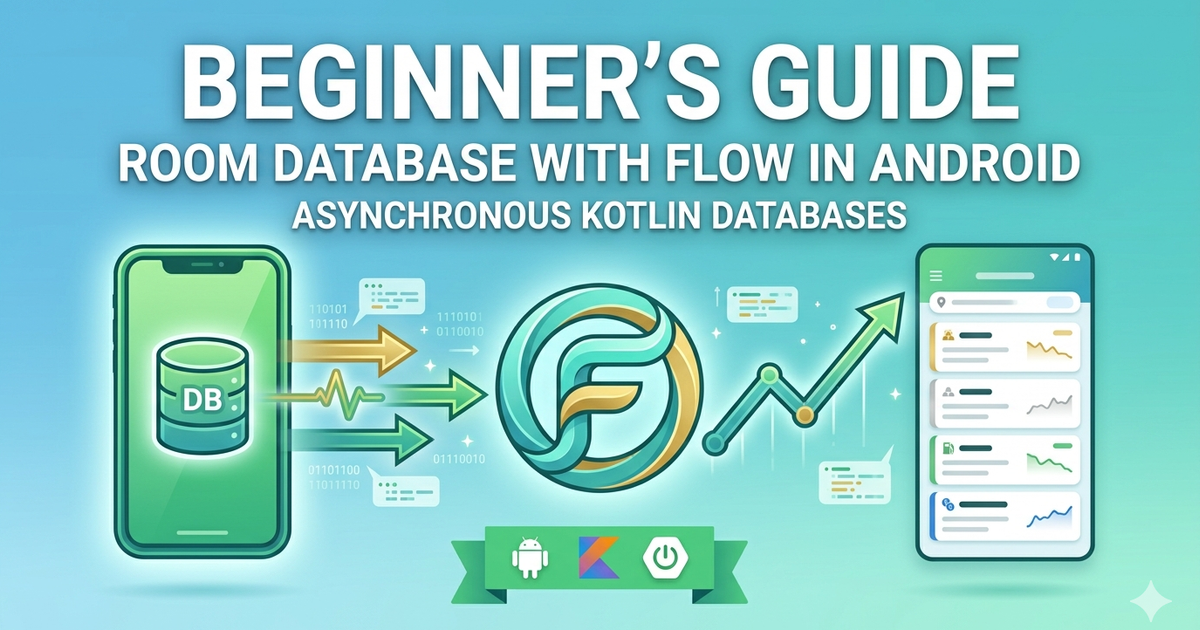 Room Database with Flow in Android — A Beginner's Guide (Kotlin)