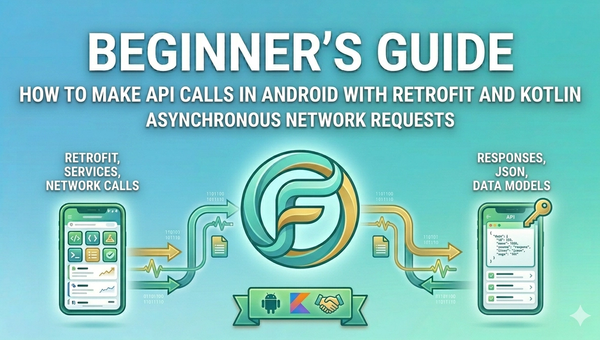 How to Make API Calls in Android with Retrofit and Kotlin — Complete Beginner Guide