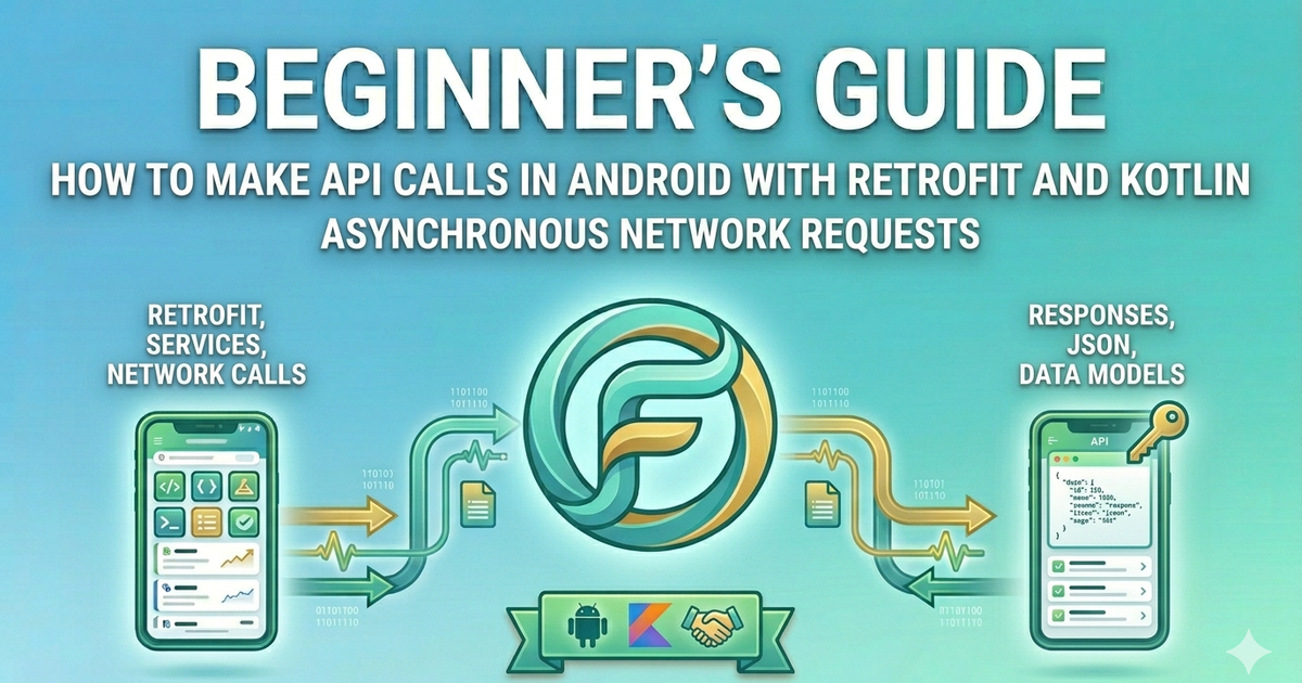 How to Make API Calls in Android with Retrofit and Kotlin — Complete Beginner Guide