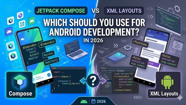 Jetpack Compose vs XML Layouts in 2026 — Which Should You Use for Android Development?