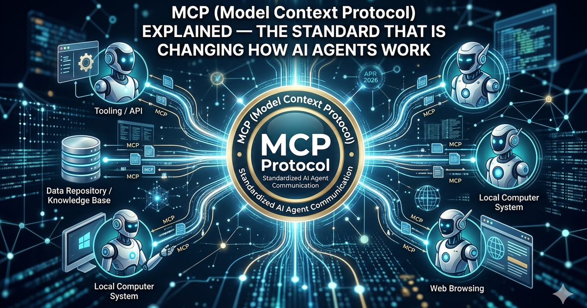 MCP (Model Context Protocol) Explained — The Standard That Is Changing How AI Agents Work