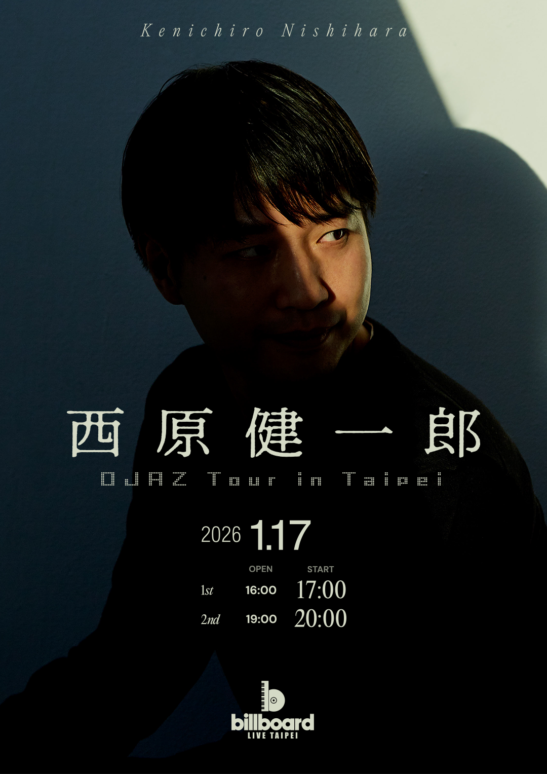 OJAZ Tour in Taipei | 西原健一郎| 2026.01.17 | Billboard Live TAIPEI