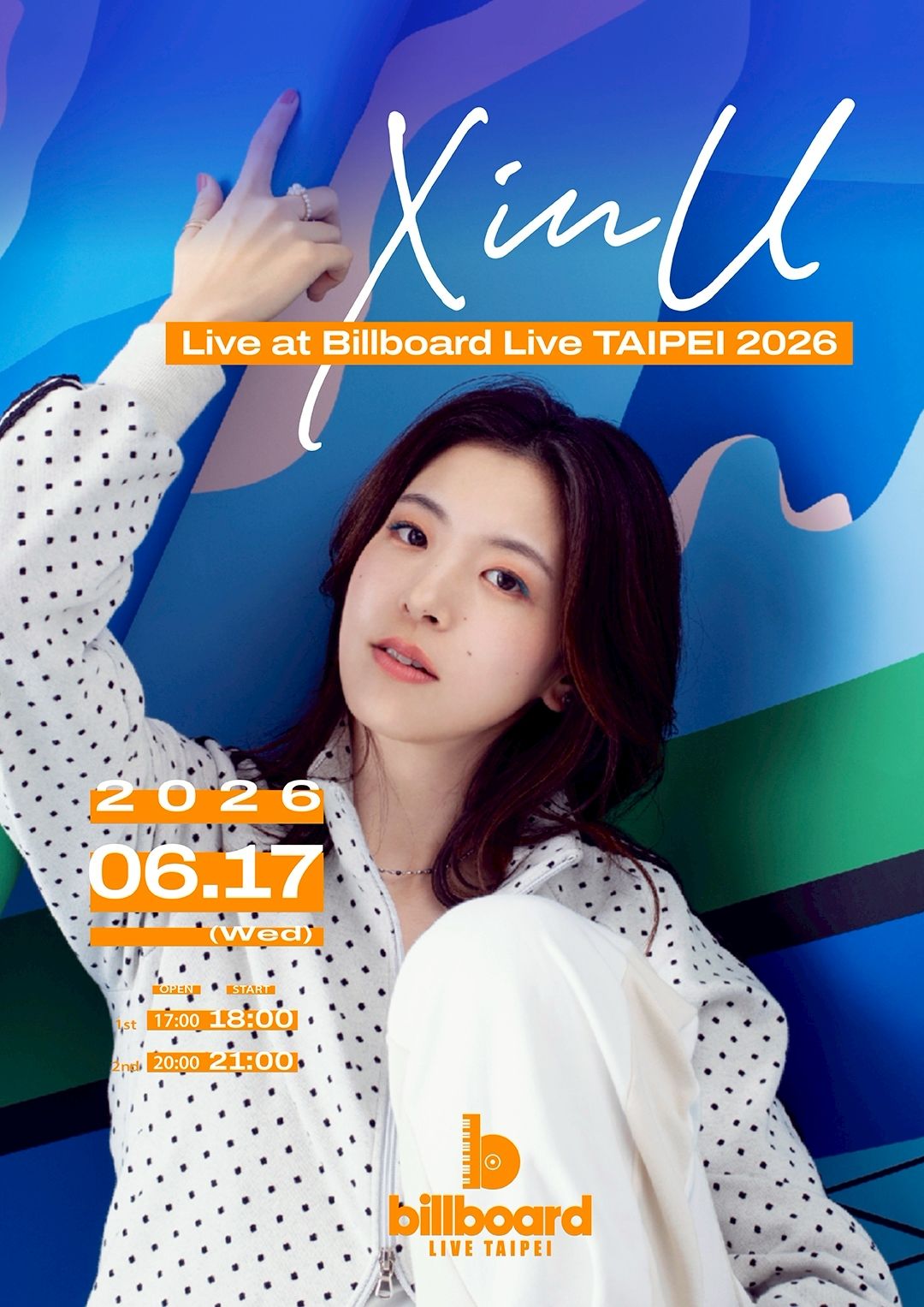 XinU Live at Billboard Live TAIPEI 2026
