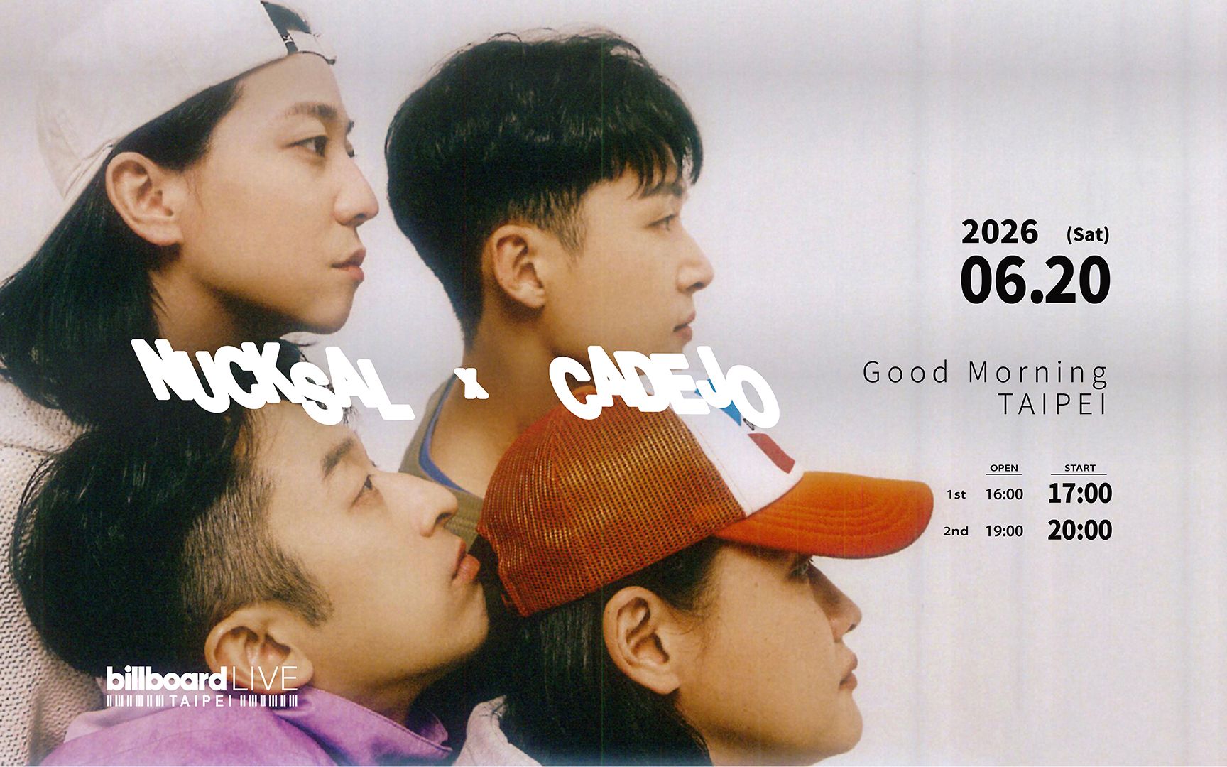 Nucksal & CADEJO《Good Morning TAIPEI》台北專場