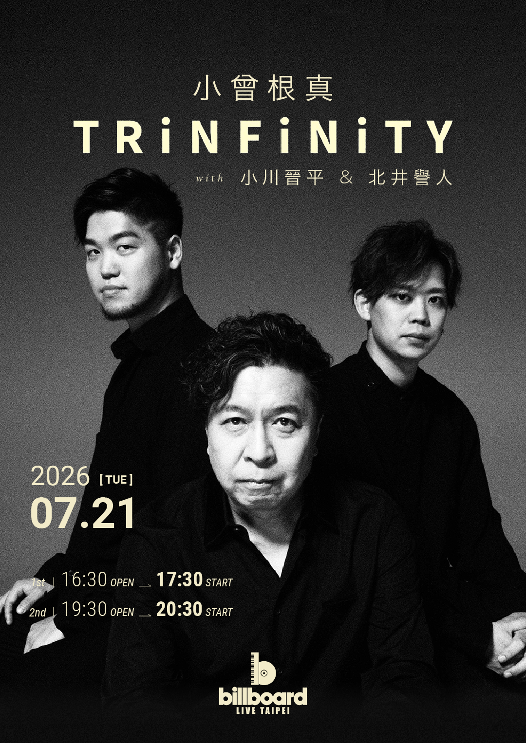 小曾根真 TRiNFiNiTY 三重奏（台北場）