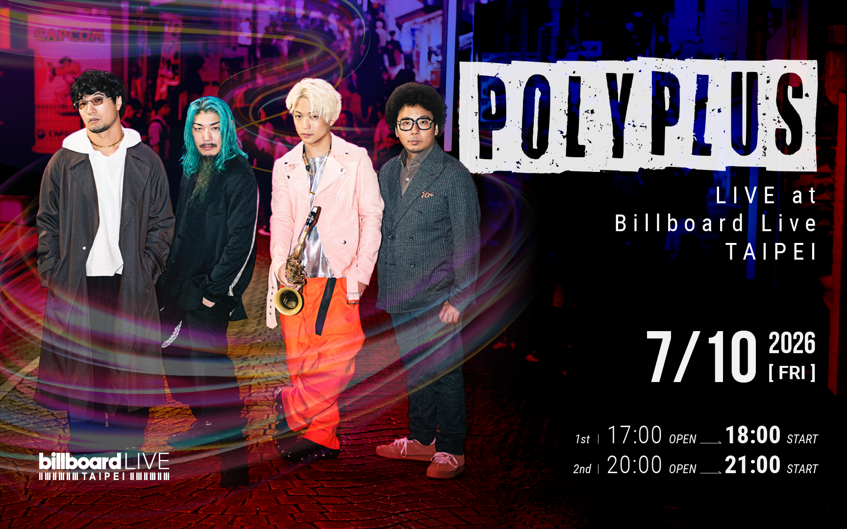 POLYPLUS LIVE at Billboard Live TAIPEI