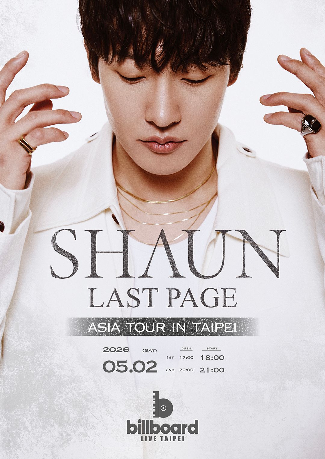 SHAUN《LAST PAGE》亞洲巡演台北場