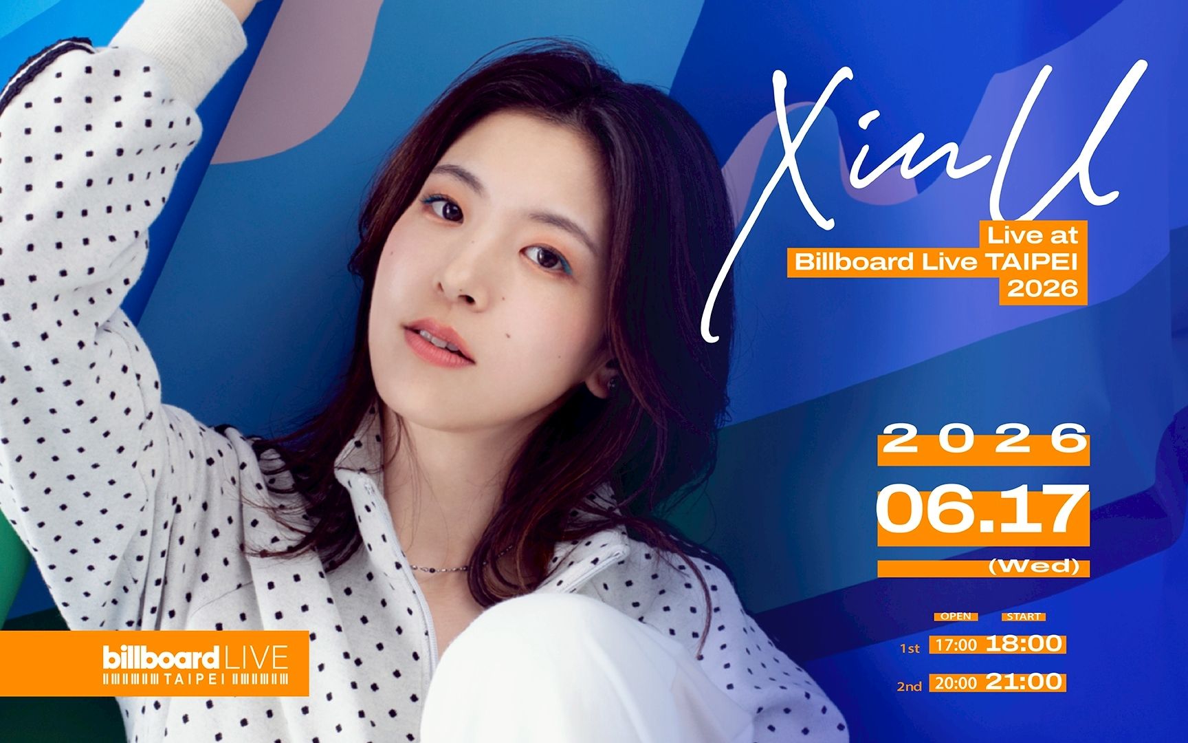 XinU Live at Billboard Live TAIPEI 2026