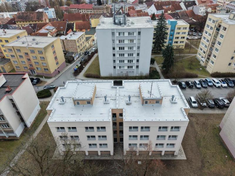 Izolace střechy z PVC folie