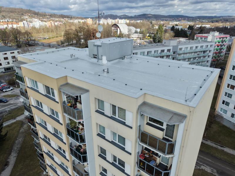Izolace střechy z PVC folie