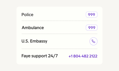 Access emergency numbers
