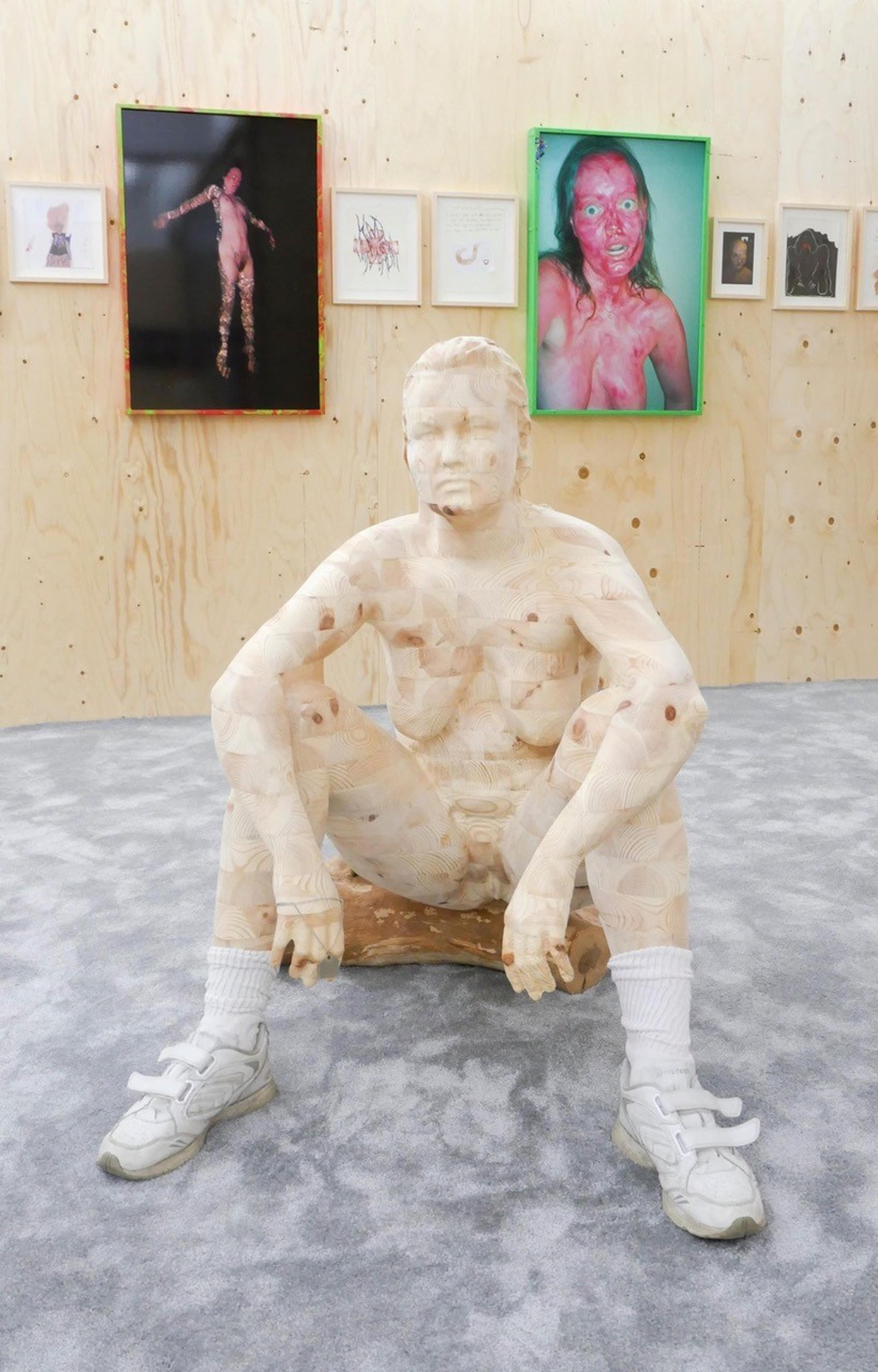 Self-portrait With Graveyard Log (1994-2019)